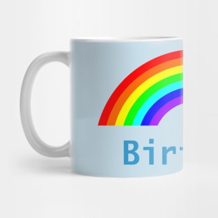 Birthday Rainbow Mug